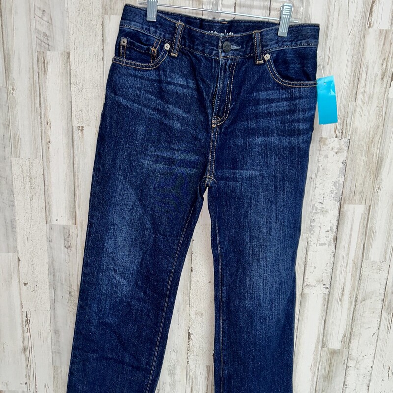 7 Husky Dark Wash Jeans, Blue, Size: Boy 5-8