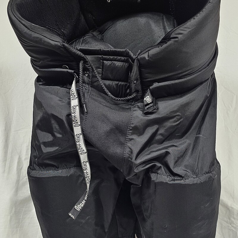 SherWood 6000 Black Hockey Pants, Size: Sr L, pre-owned