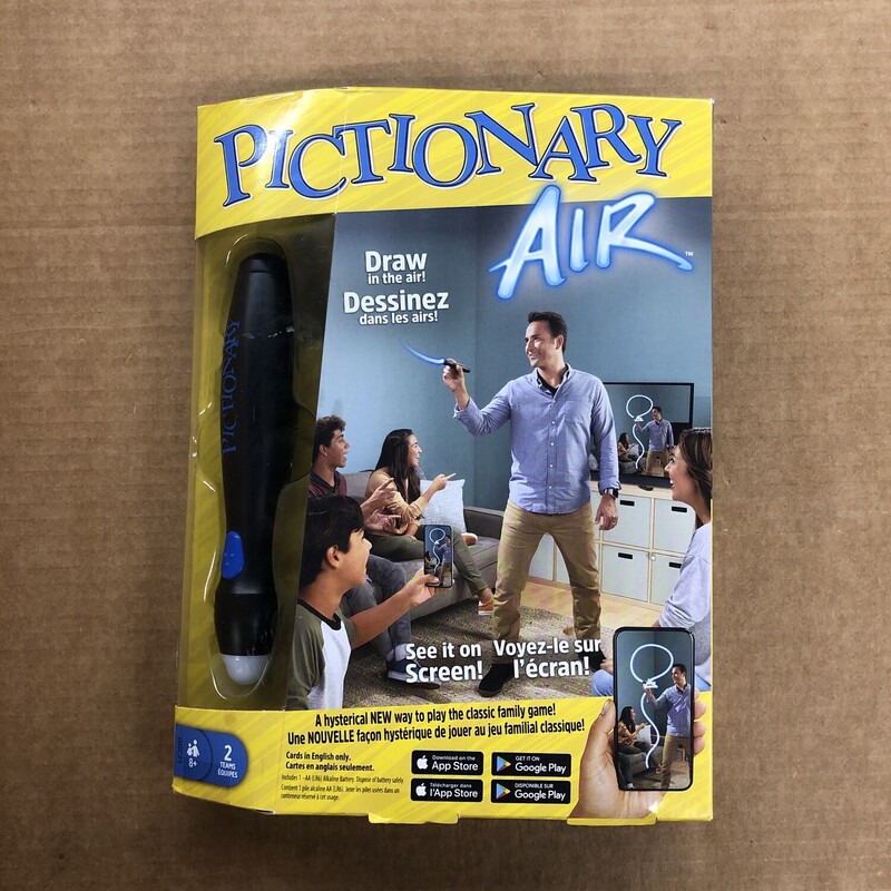 Pictionary Air, Size: Game, Item: Complete