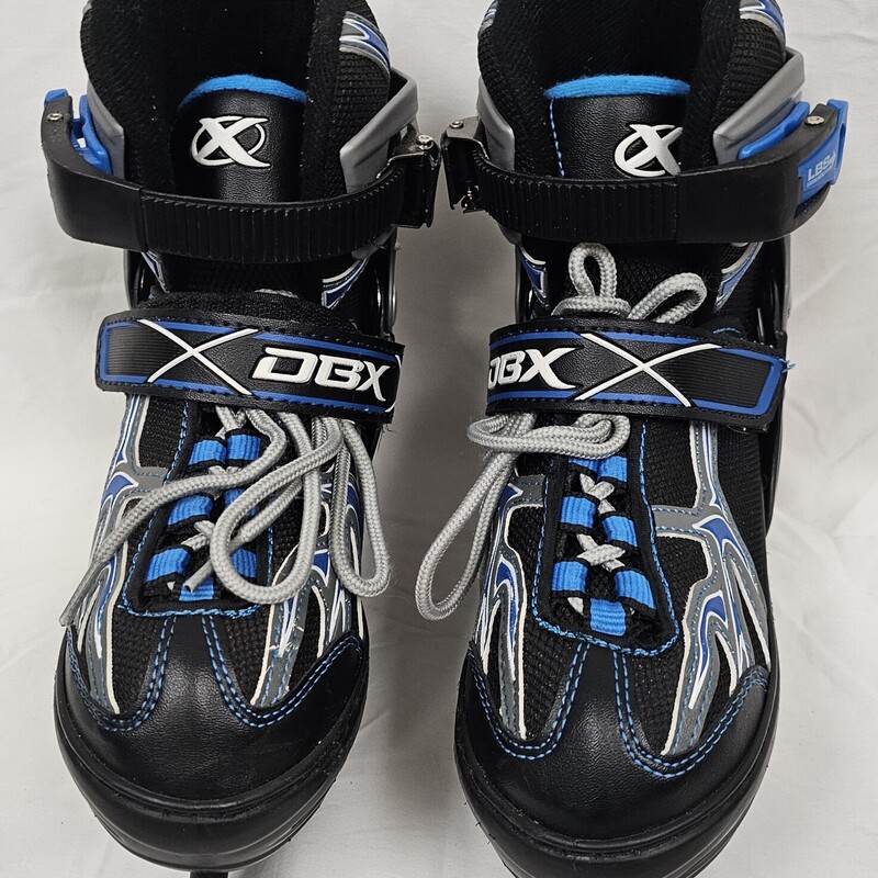 DBX Adjustable Recreational Ice Skates, Boys Sizes: 1-4, pre-owned