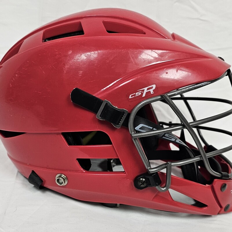 Cascade CS-R Lacrosse Helmet, Red, Size: Youth, pre-owned