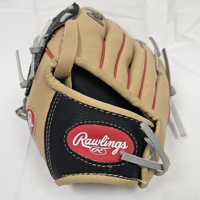 Rawlings Player Series Baseball Glove, Left Hand Throw, Size: 10in., Pre-owned in great shape!