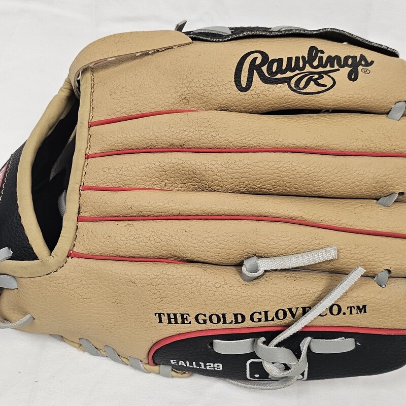 Rawlings Player Series Baseball Glove, Left Hand Throw, Size: 10in., Pre-owned in great shape!