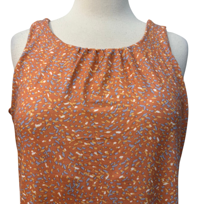 New Prana Skypath Dress<br />
Made Sustainably<br />
Performance Knit<br />
Color: Baked Apricot Speckles<br />
Size: XL<br />
Retails for $89.00