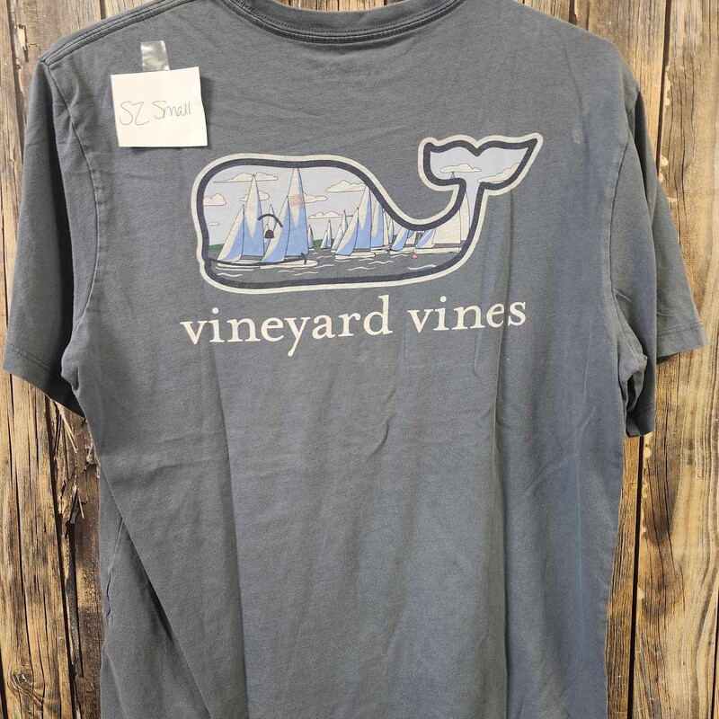 Blue Vineyard Vines Shirt, Size: Small