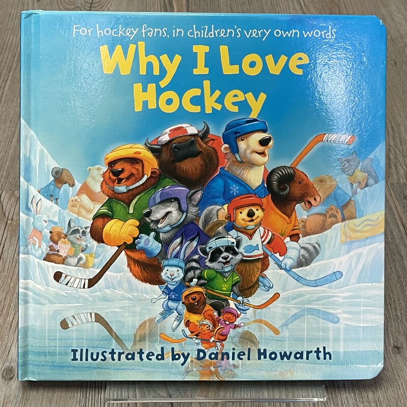 Why I Love Hockey, Multi, Size: Boardbook