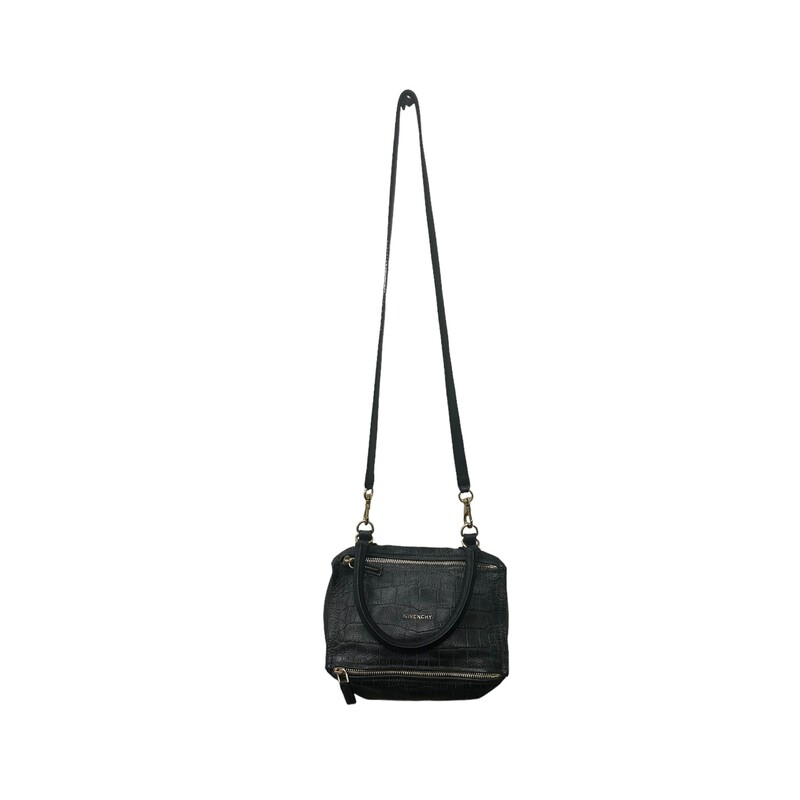 Givenchy Pandora Distress, Charcoal, Size: Small

Dimensions:
Base length: 10.75 in
Height: 7 in
Width: 6.5 in
Drop: 6.75 in
Drop: 24 in