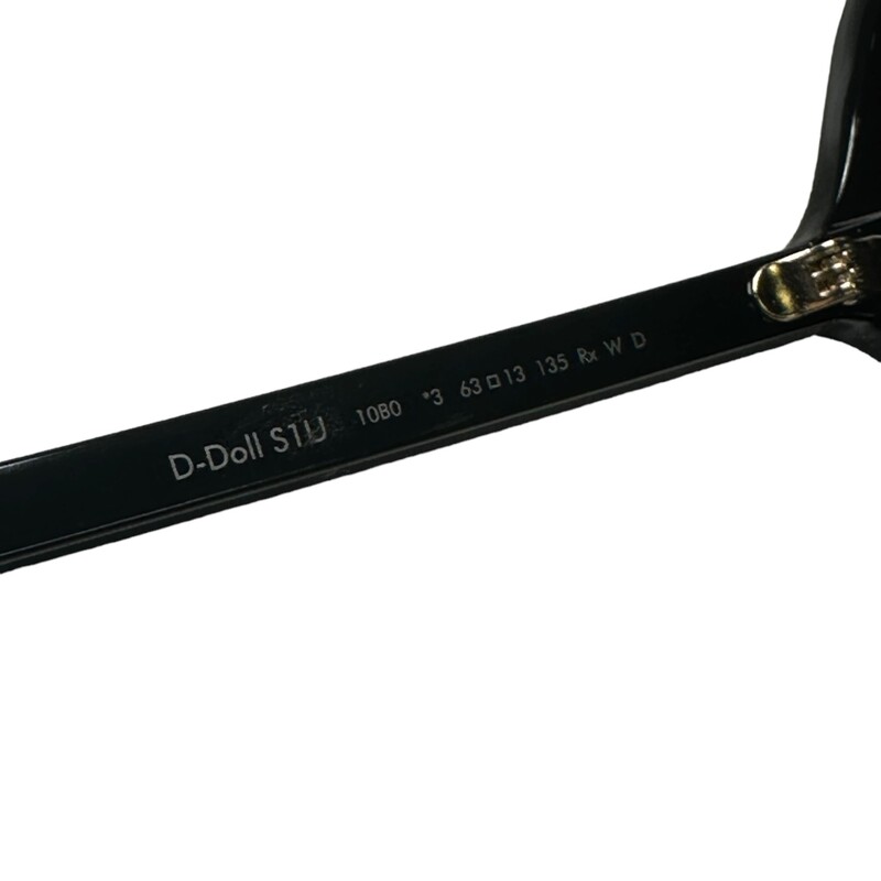 Dior Acetate D-Doll S1U, Black, Size: OS