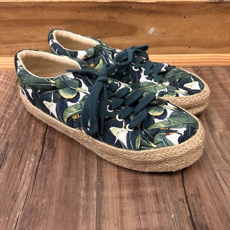 Qupid Leaf Sneakers