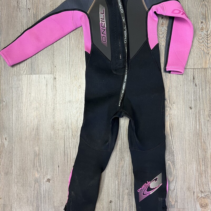 O Neil Wetsuit, Pink, Size: 4Y