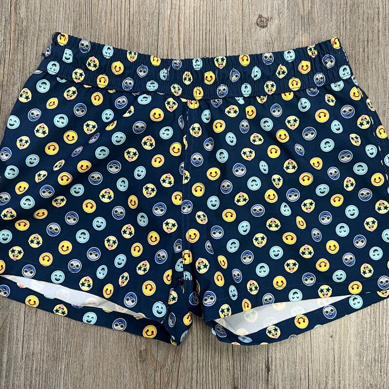 Emoji Swimming Shorts, Multi, Size: 10Y