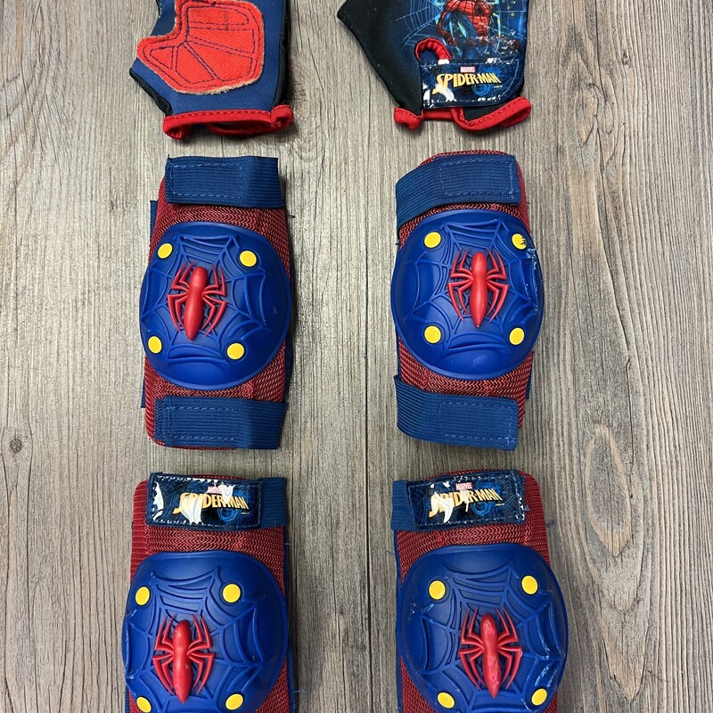 Spiderman Wrist Guard Set, Multi, Size: 3Y+