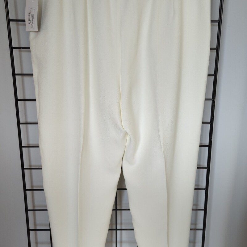 Jones New York Pants, White, Size: 20W