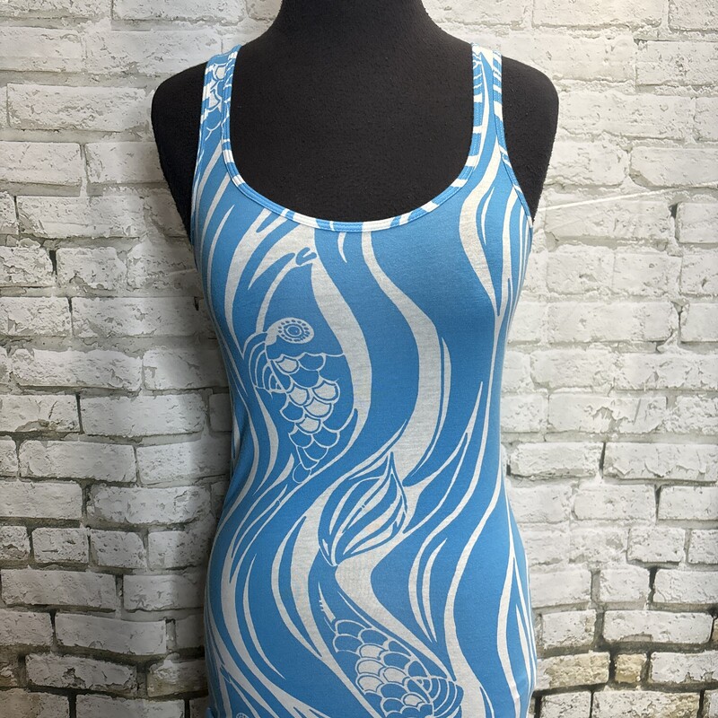 Lilly Pulitzer, Blue/whi, Size: Small