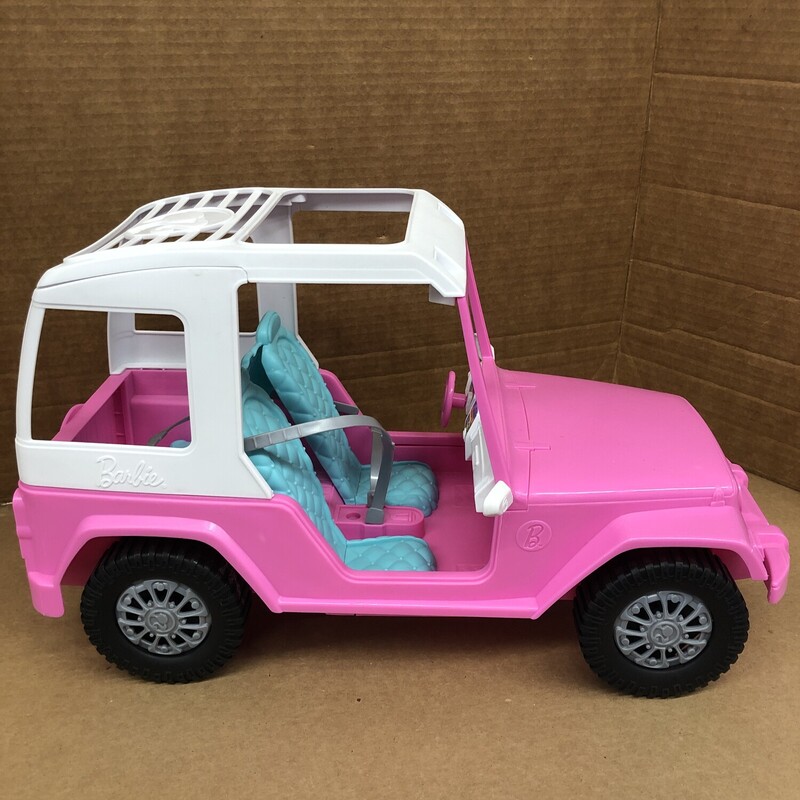 Barbie, Size: Vehicle, Item: Jeep