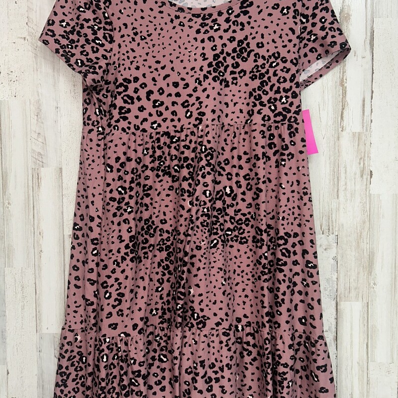 XL Pink Leopard Dress