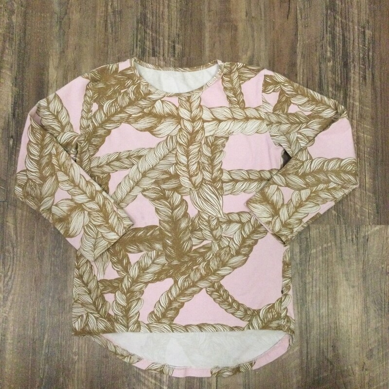 Finland Design Braid Knit, Pink, Size: 6T/6x
