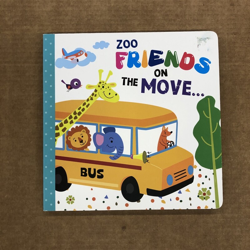 Zoo Friends On The Move, Size: Board, Item: Book