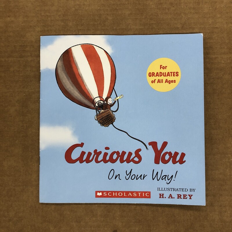 Curious George, Size: Back, Item: Paper