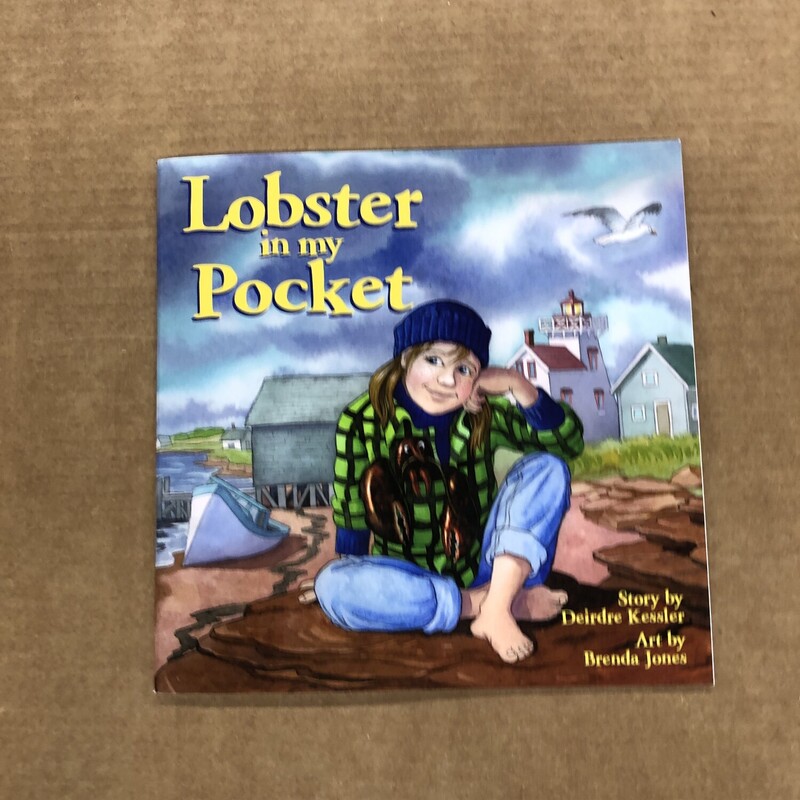 Lobster In My Pocket, Size: Back, Item: Paper