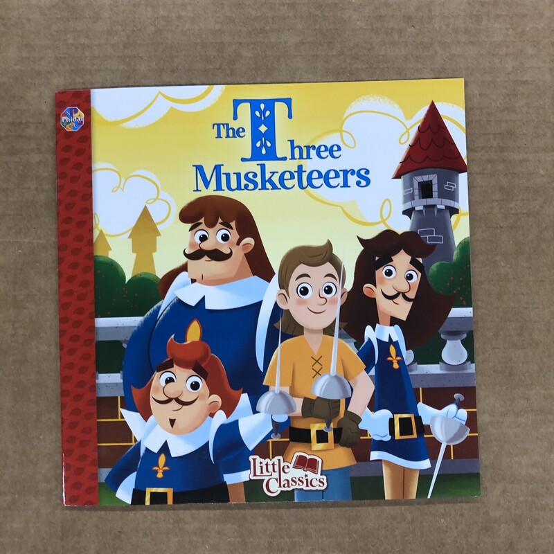 The Three Musketeers, Paper, Size: Back