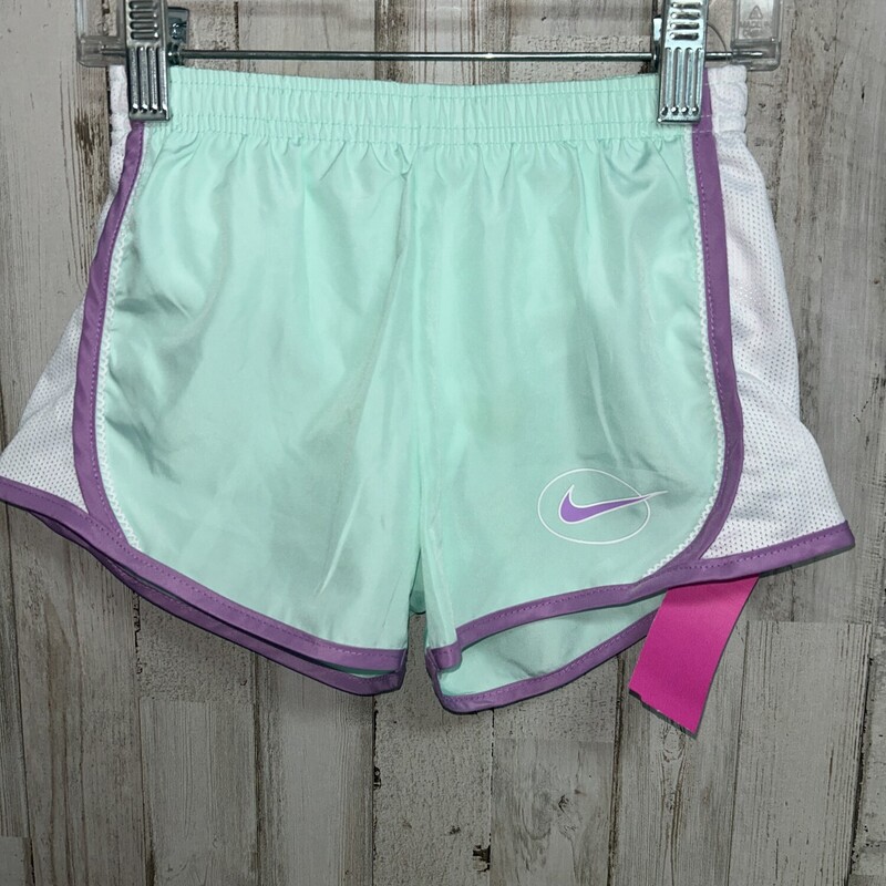 6 Mint/Purple Shorts