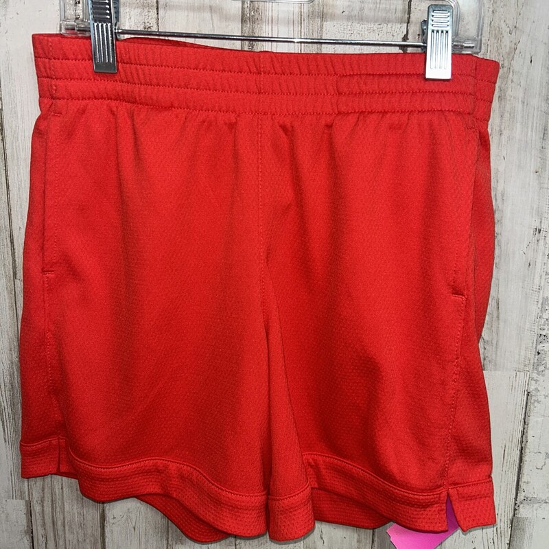 10/12 Red Athletic Shorts, Red, Size: Girl 10 Up