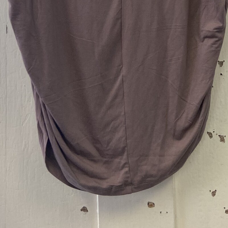 Brown Ruched Tank<br />
Brown<br />
Size: 3X