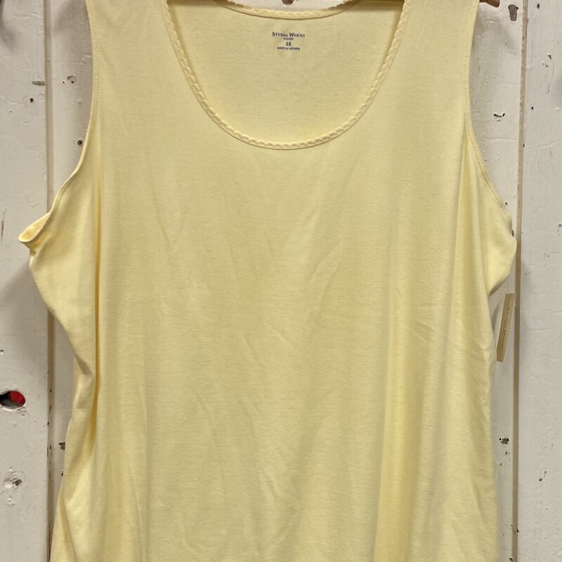 NWT Yellow Tank<br />
Yellow<br />
Size: 3X