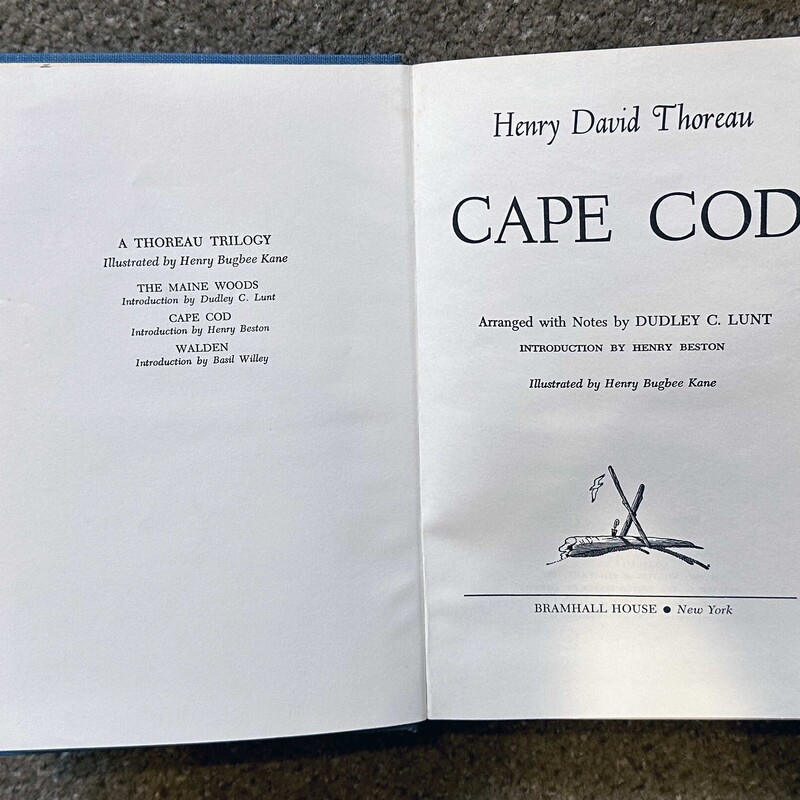 1951 Cape Cod Thoreau