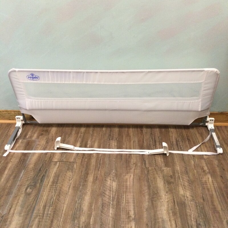 Regalo Bed Rail, White, Size: Bedding