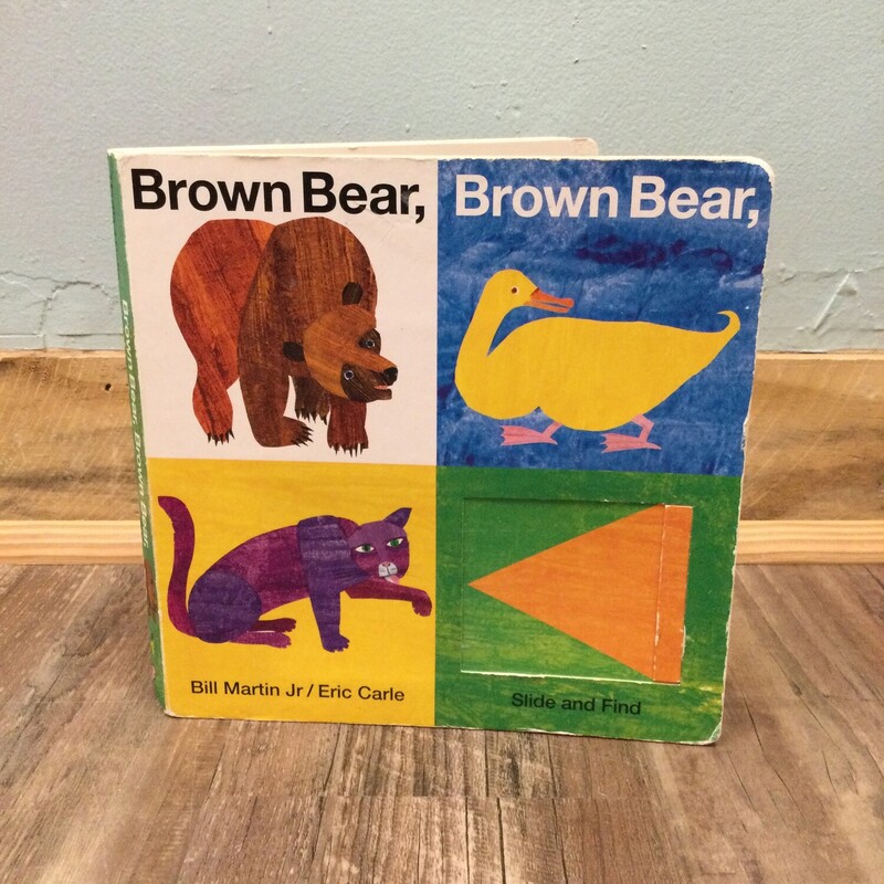 Brown Bear Slide Large Bo, Multi, Size: Book