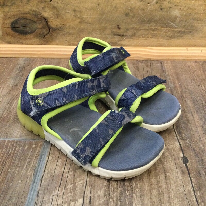 StrideRite Comfort Sandal, Navy, Size: Shoes 9