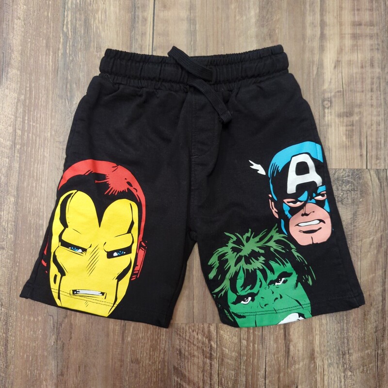 Marvel Hero Face Knit, Black, Size: 4 Toddler
tag 3/4 t