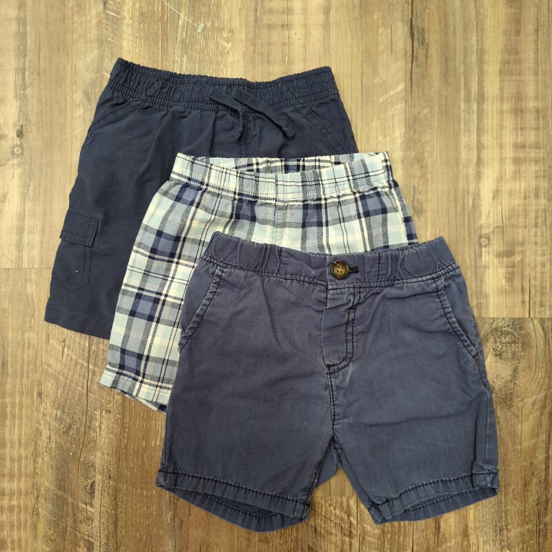 Carters S/3 Chino, Navy, Size: Baby 24m