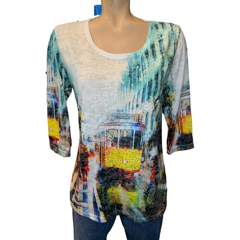 Creation Top NWT, Multi, Size: S