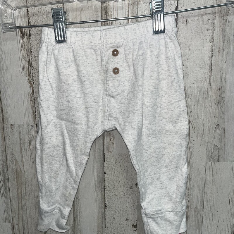 9M Grey Button Pants