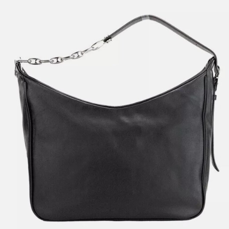 Marc Jacobs Tempo Hobo Bag
Black Leather with Silver Hardware
Size: 16x12H
Adjustable Convertible
NEW Retail $525