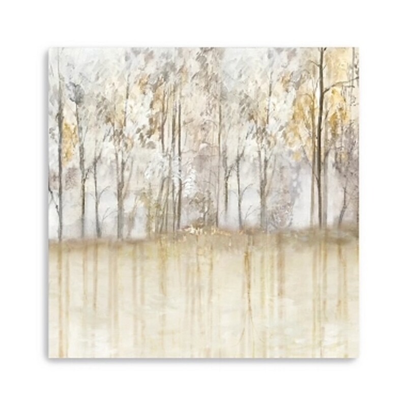 Golden Delight Giclee Canvas
White Yellow Brown Gray Size: 40 x 40H