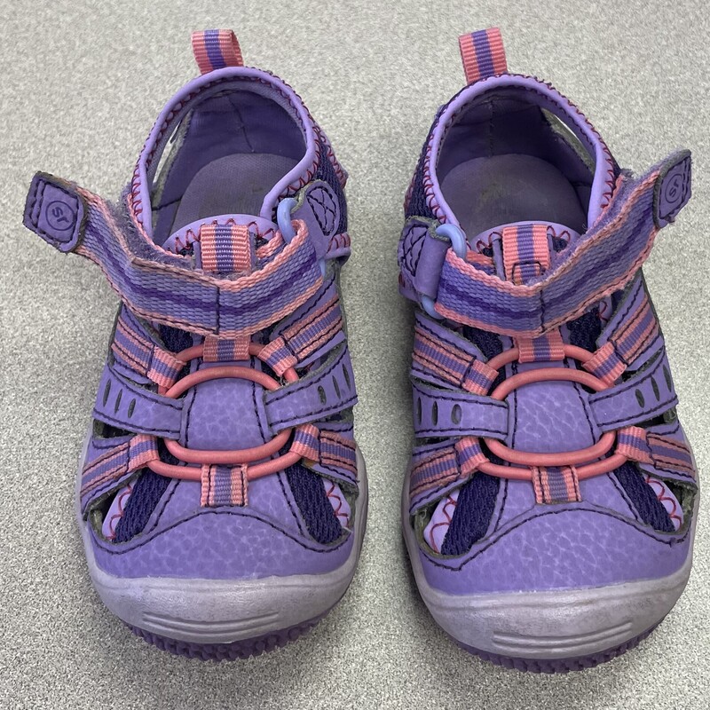 Stride Rite Sandals, Purple, Size: 4.5T