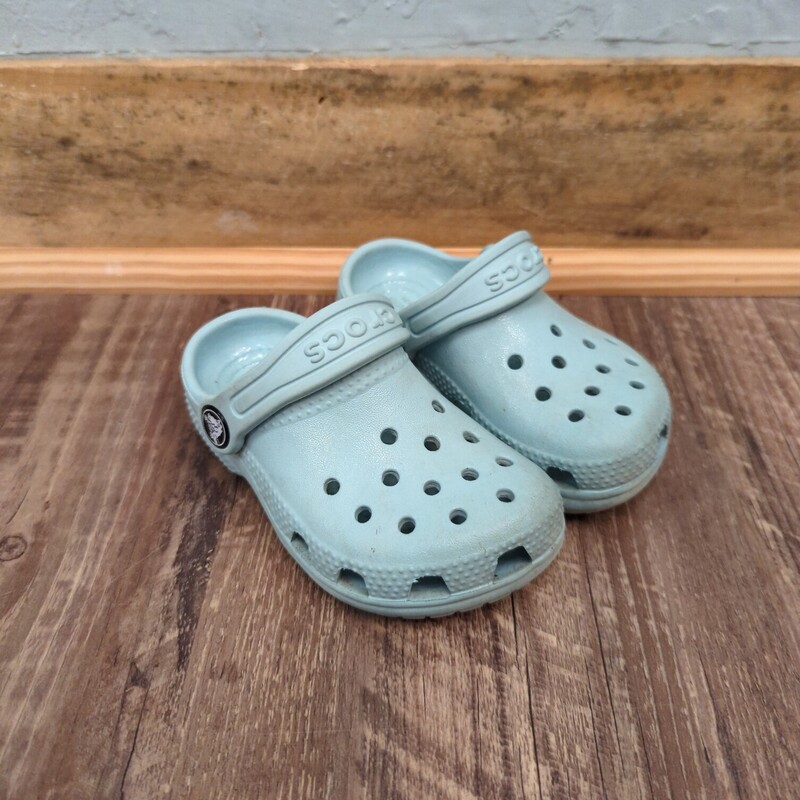 Crocs Toddler Aqua Croc, Aqua, Size: Shoes 7