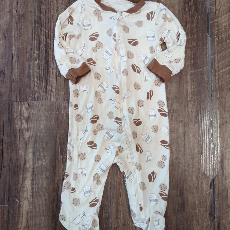 Milkberry Bamboo Cookie, Tan, Size: Baby 3-6M