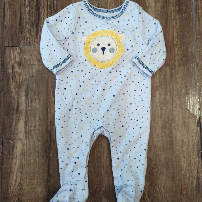 Sterling Baby Lion Sleepe, Blue, Size: Baby 3m