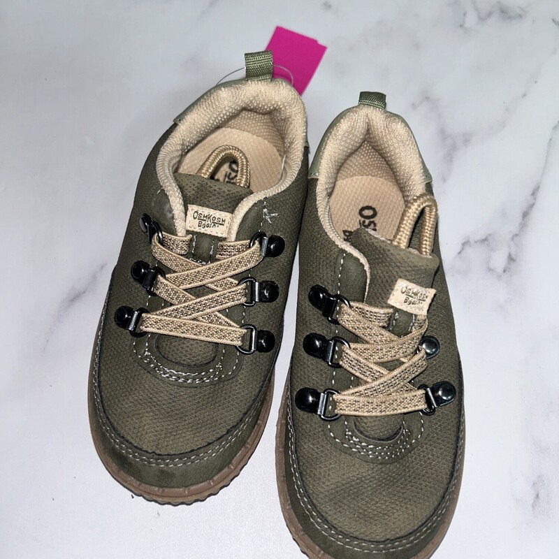 6 Olive Sneakers, Green, Size: Shoes 6