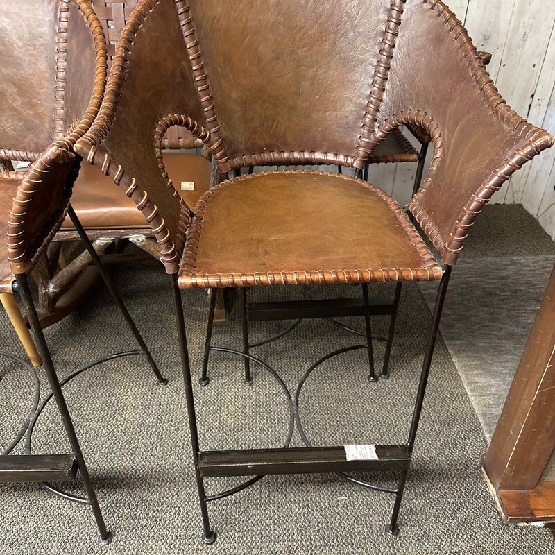 Leather And Iron - Set Of 4

Size: 43Tx23Wx18D
Seat Height: 28 in.