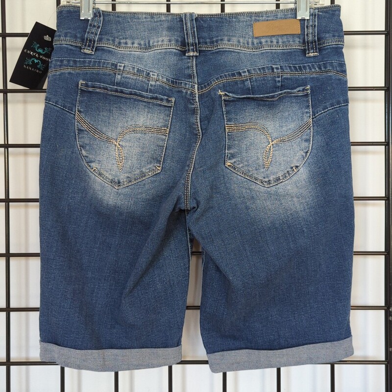 Royalty For Me Bermuda, Denim, Size: 4