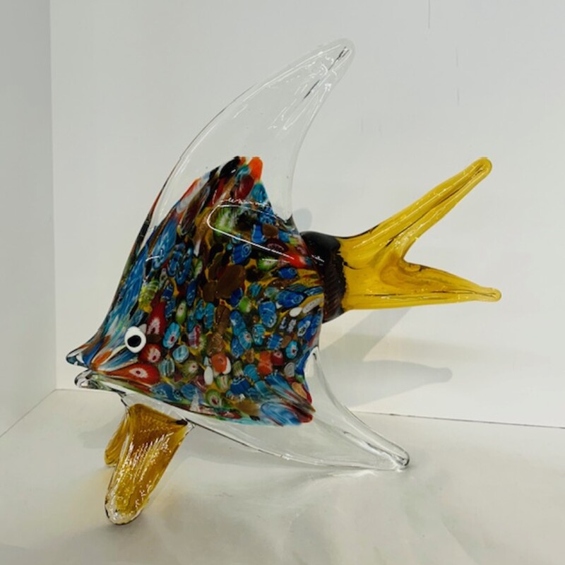 Glass Millefiori Fish