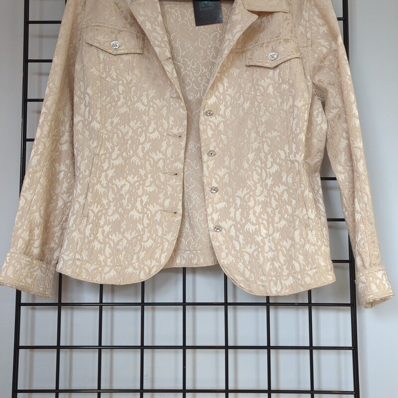 Christine Alexander Jacke, Beige, Size: XL