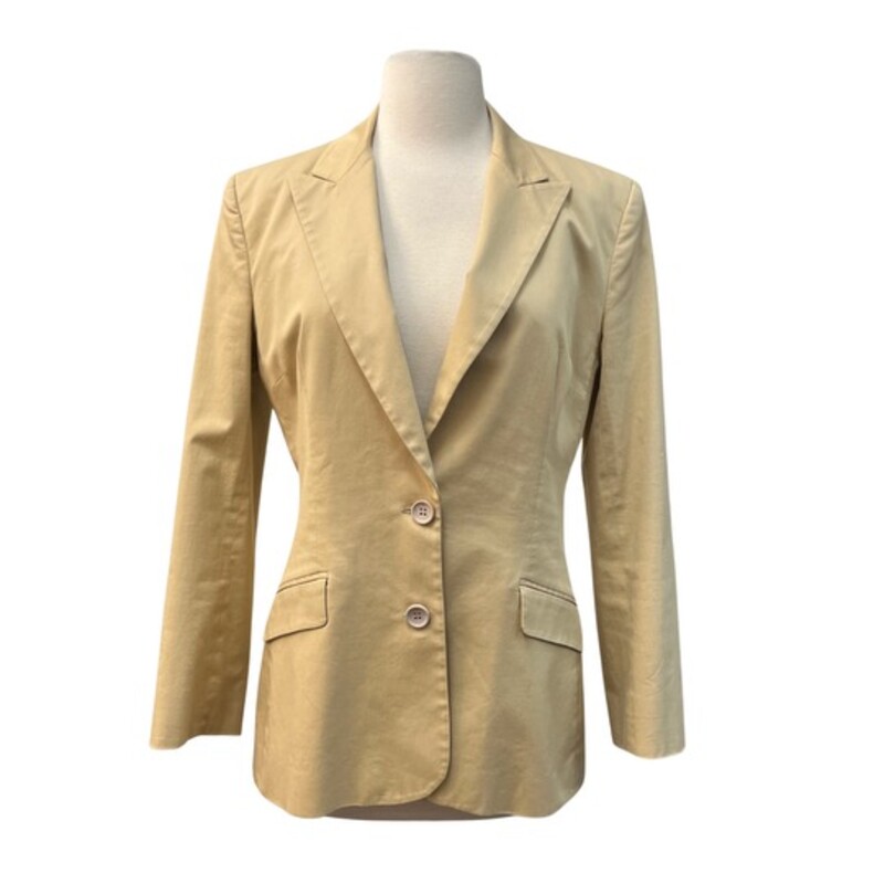 Dolce & Gabbana Blazer and Pant Set
Color: Khaki
Size: Small