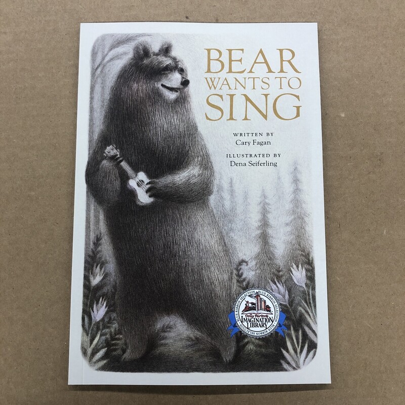 Bear Wants To Sing, Size: Back, Item: Paper